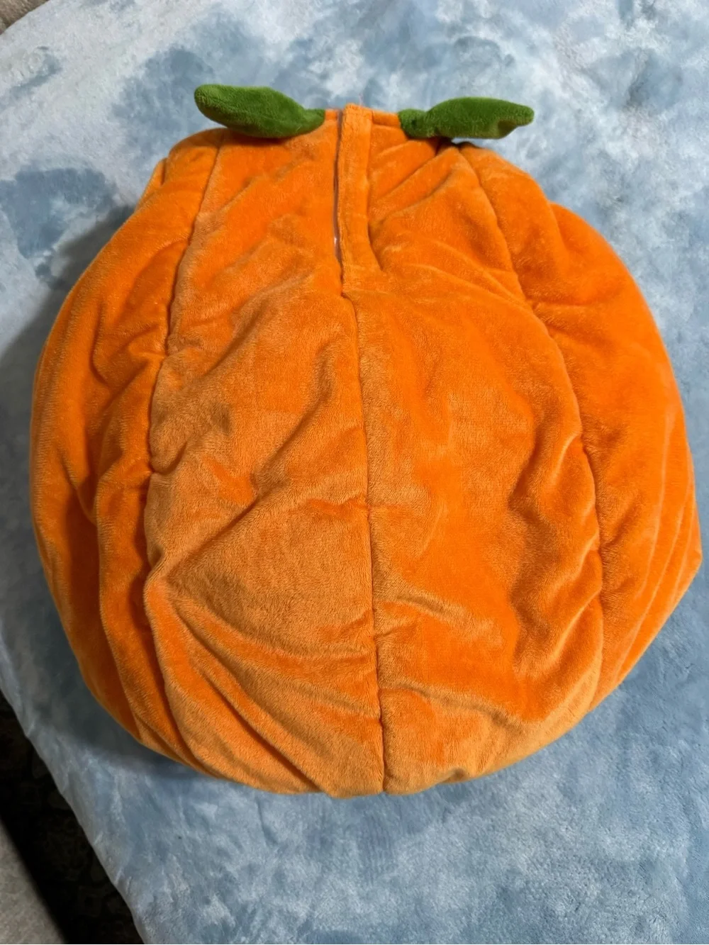 Pottery Barn Kids Orange Pumpkin Jack-O'-Lantern Plush Costume - Picture 5 of 5